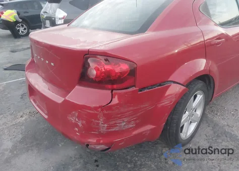 2013 Dodge Avenger Se from USA, damaged, VIN 1C3CDZAB5DN707064